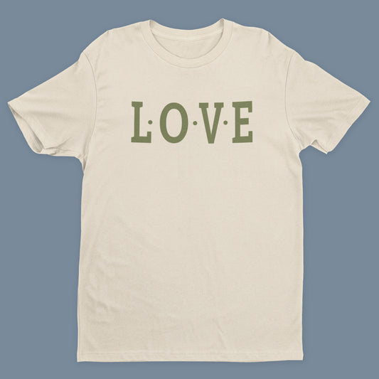 L-O-V-E T-Shirt - Natural