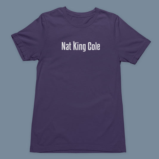 Nat King Cole T-Shirt - Purple